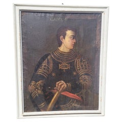 Portrait Of Caligula Emperor, after Titian's "Cesari serie", Italy, 17th Century