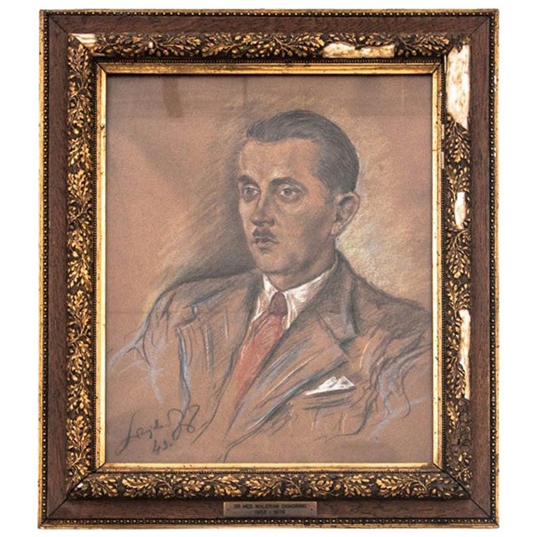 Portrait of "Dr. Walerian Chaciński" For Sale