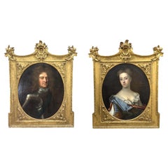 Ritratto del Duca e della Duchessa del Devonshire Studio of Sir Godfrey Kneller