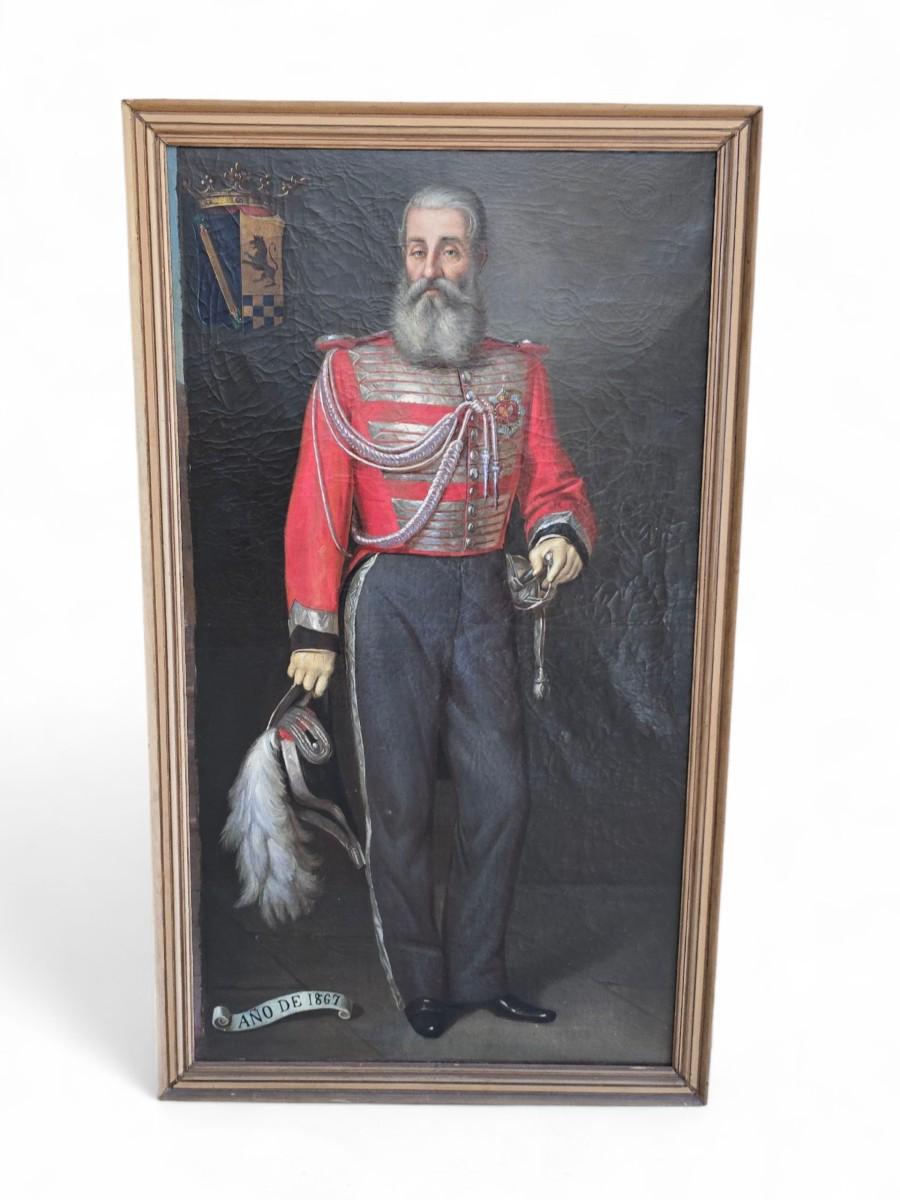 Porträt von Eduardo de Sada y López-Lisperguer, Markgraf von Campo Real im Angebot 5