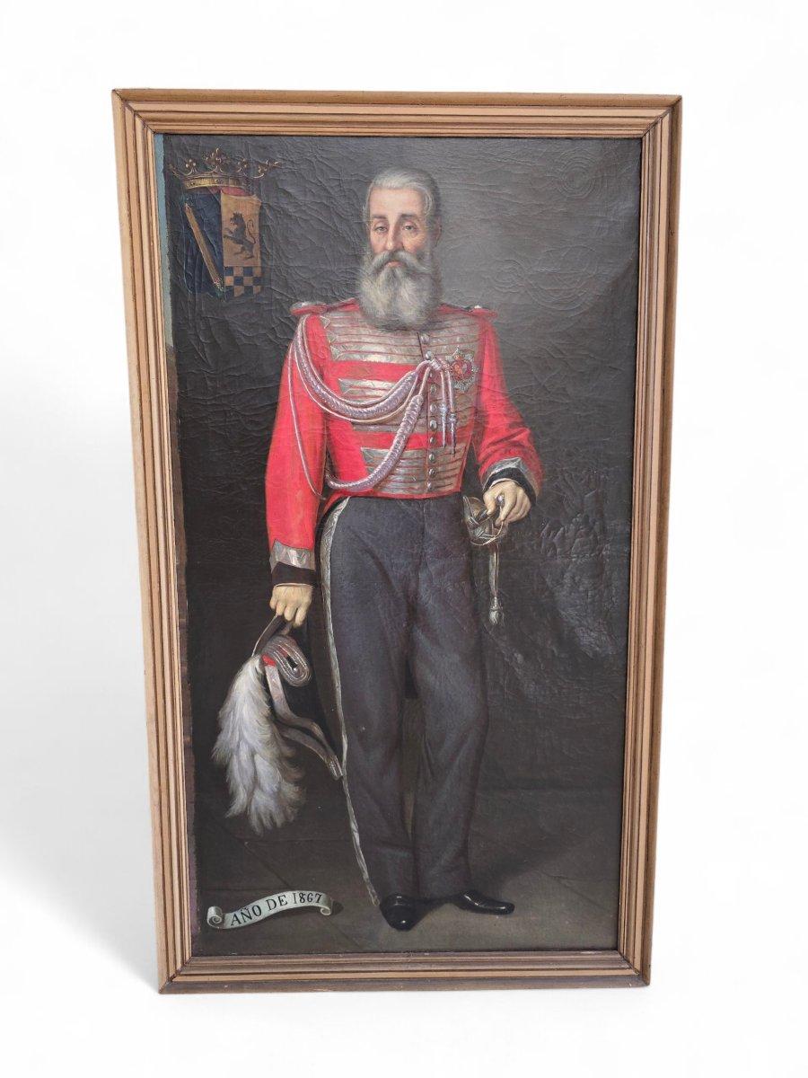 Porträt von Eduardo de Sada y López-Lisperguer, Markgraf von Campo Real (Sonstiges) im Angebot