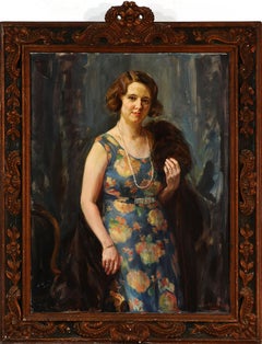 Portrait of Elga Collin by Heinrich Dohm