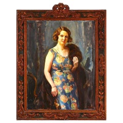 Portrait of Elga Collin by Heinrich Dohm