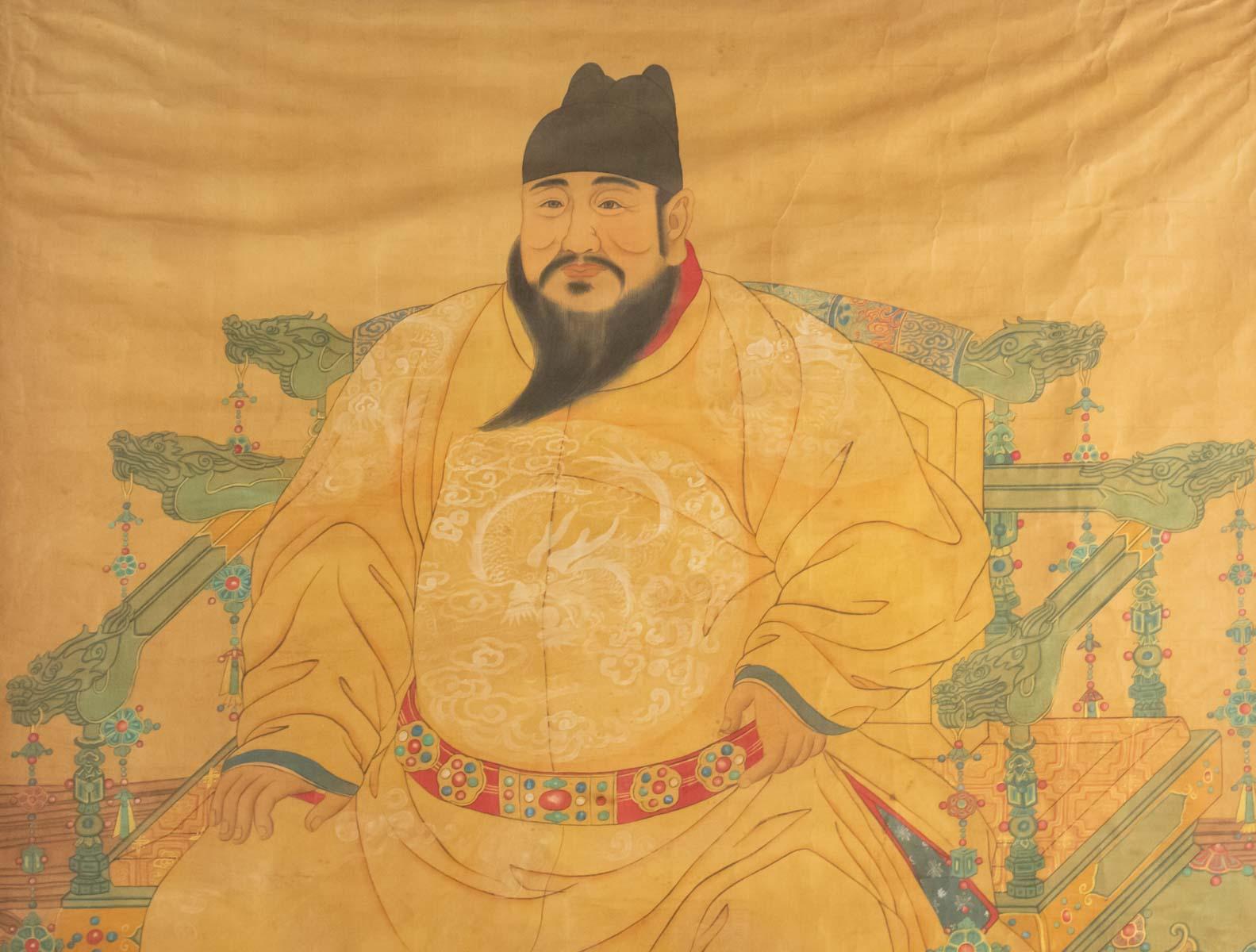 portrait of the yongle emperor