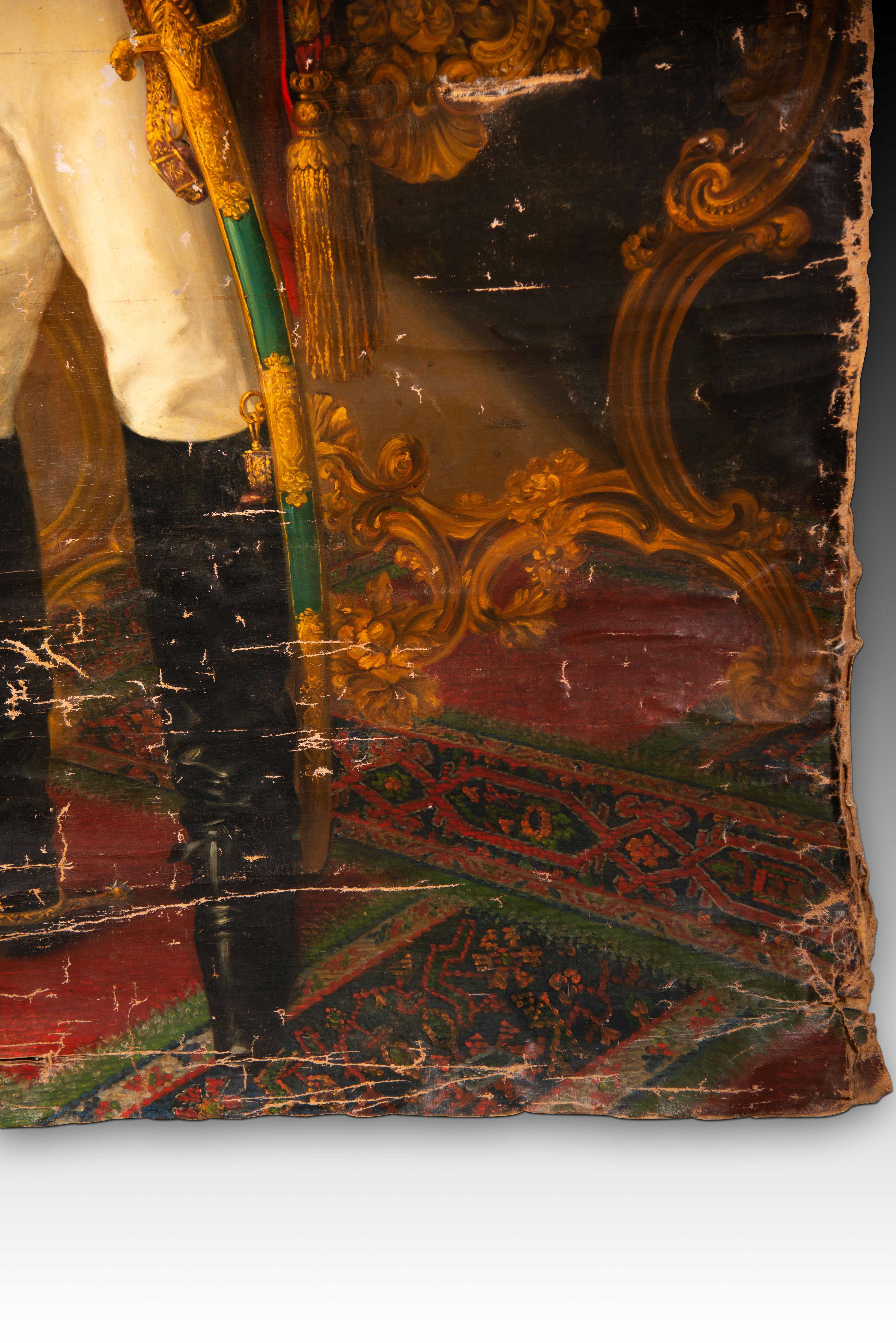 Portrait of Fernando Fernandez de Cordoba and Valcarcel. Oil on canvas. 3