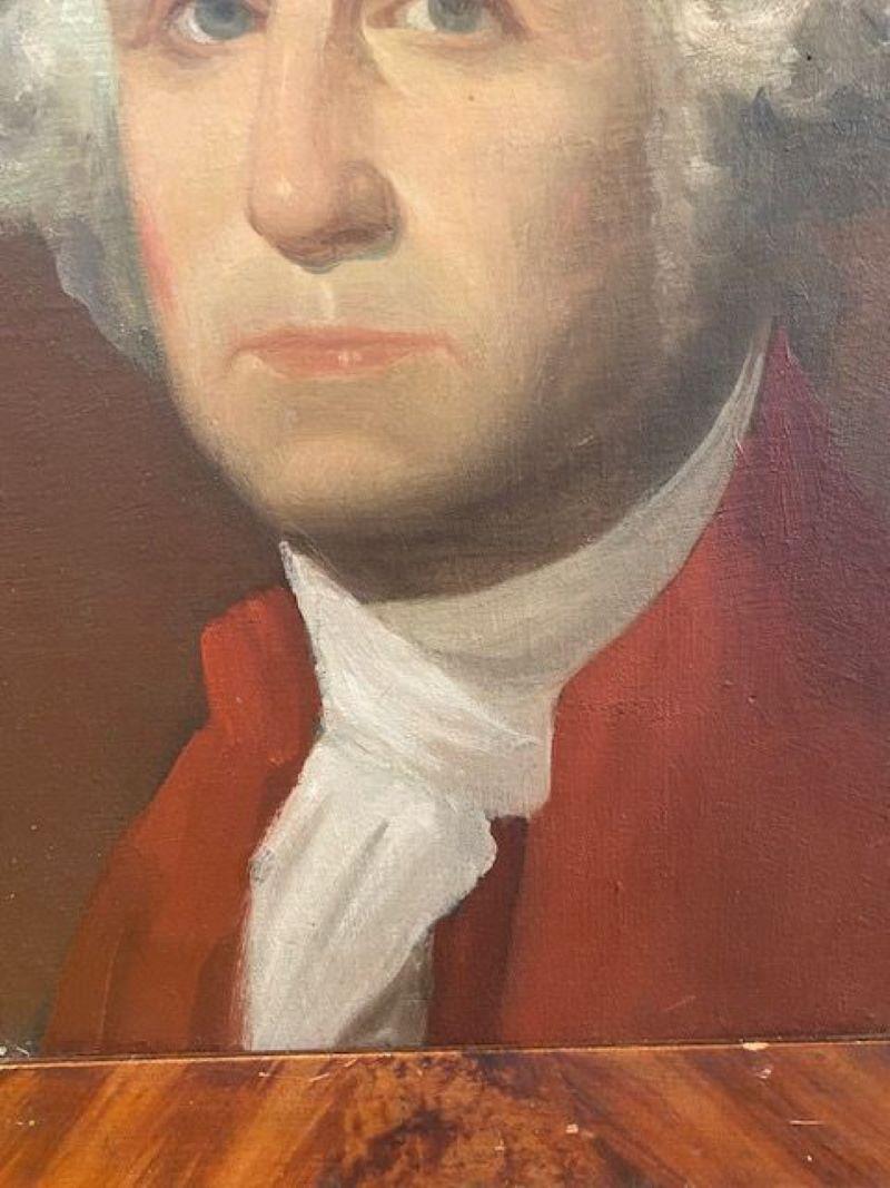 Américain Portrait de Georges Washington, par William Matthews Prior, vers les années 1840 en vente
