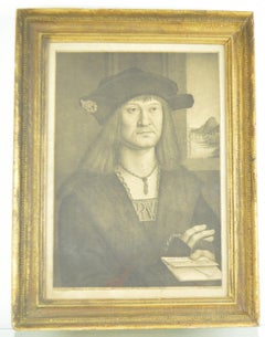 Portrait of Hieronymus Haller Von Hallerstein, after Bernhard Strigel, 1828