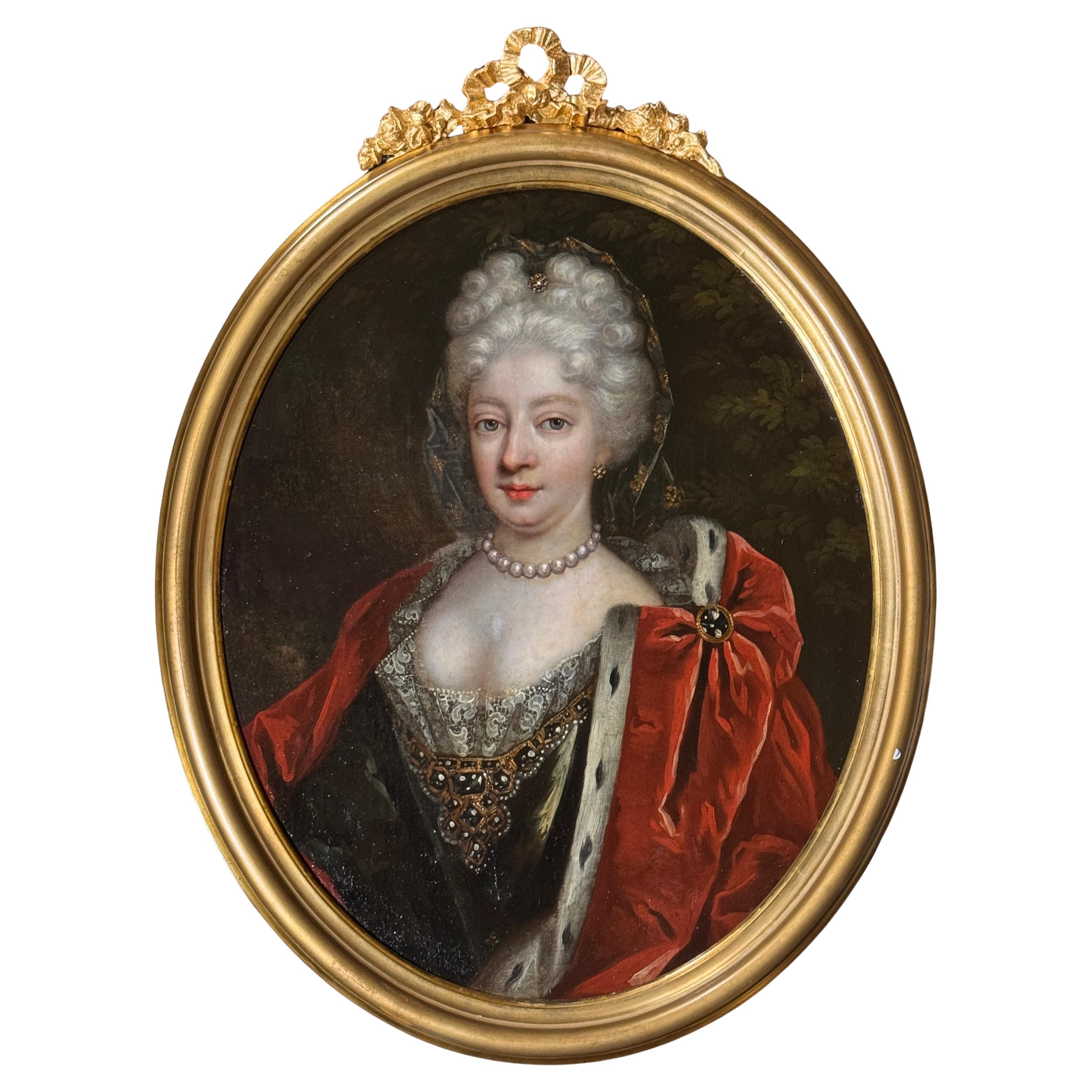 Portrait of Isabella Farnese, Queen Consort of Spain, 18th Century