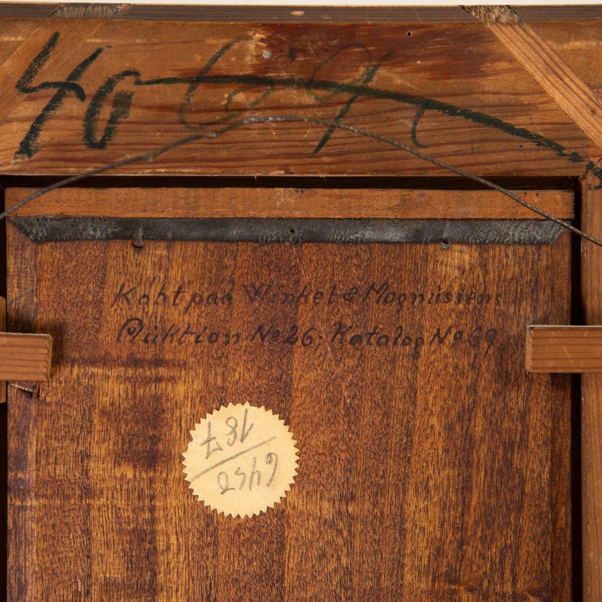 Porträt eines italienischen Jungen von Wilhelm Marstrand Öl auf Holz im Angebot 1