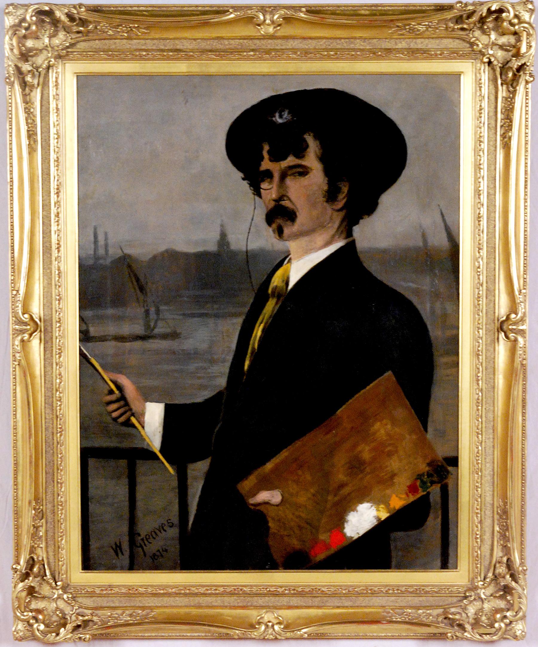 Anglais Portrait de James Abbott McNeill Whistler