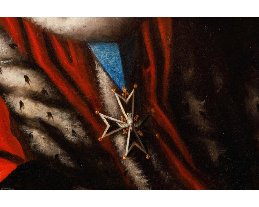 Porträt von Jean-Antoine de Mesmes (Prémier Président), Öl auf Leinwand Gemälde C im Angebot 5