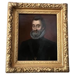 Portrait of King Henri IV of France Oil on Canvas 1553-1610