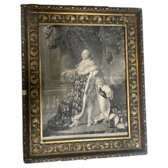 Portrait of King Louis XVI in Coronation Regalia