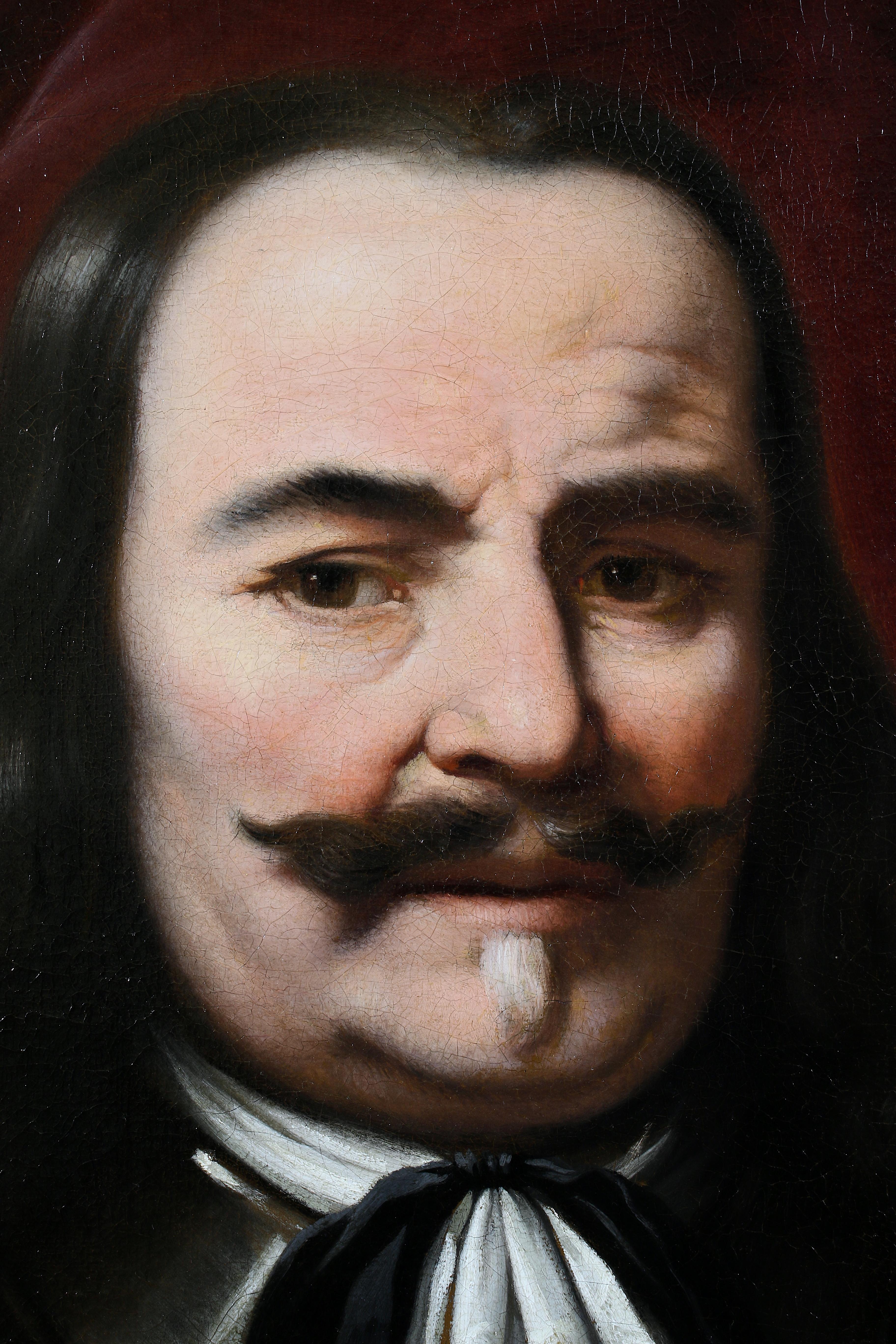 Portrait of Lieutenant Admiral Michiel Adriaensz. de Ruyter by Ferdinand Bol In Good Condition For Sale In ZWIJNDRECHT, NL