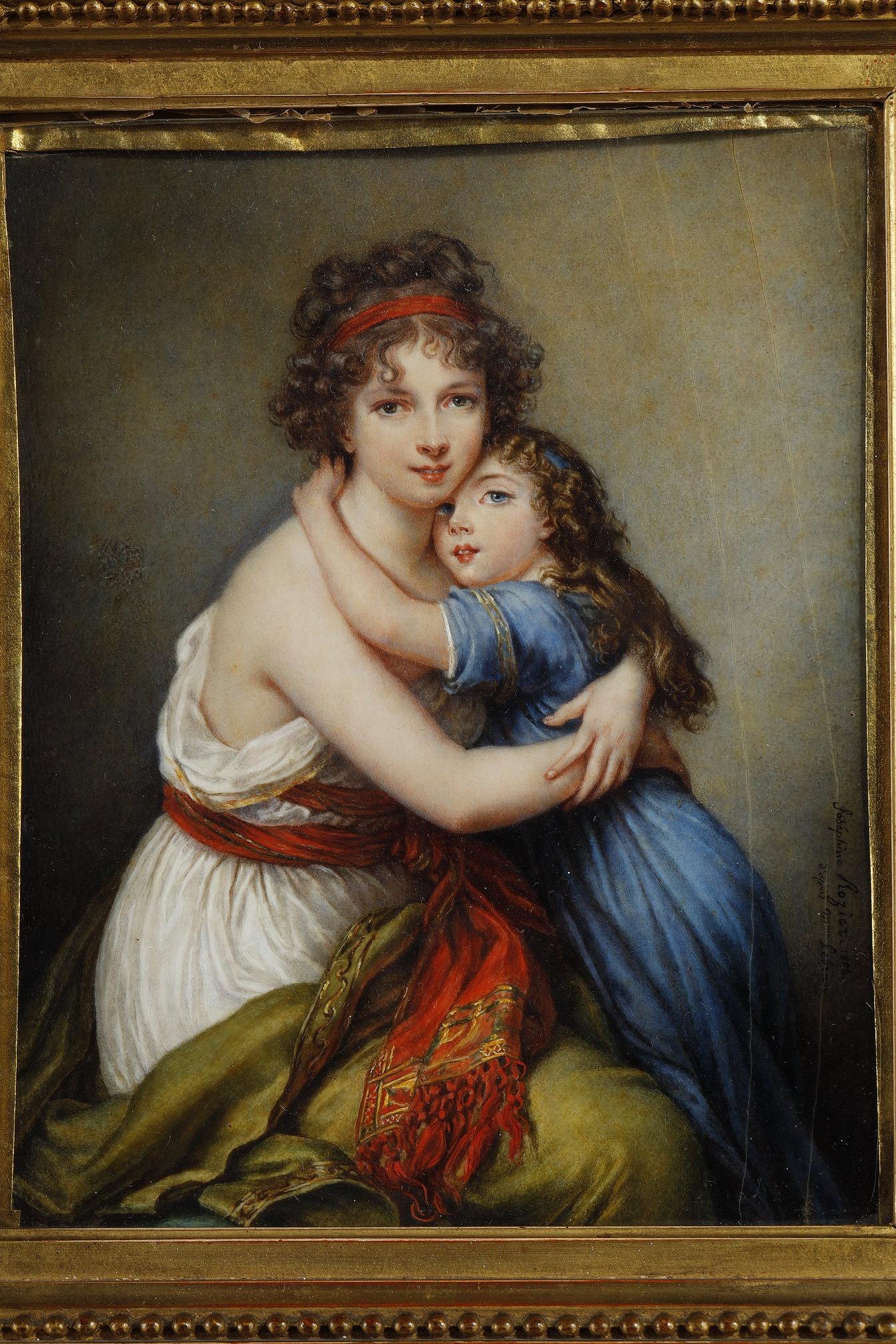 Retrato de la Sra. Vigée-Lebrun y su hija según Elisabeth Vigée-Lebrun Francés en venta