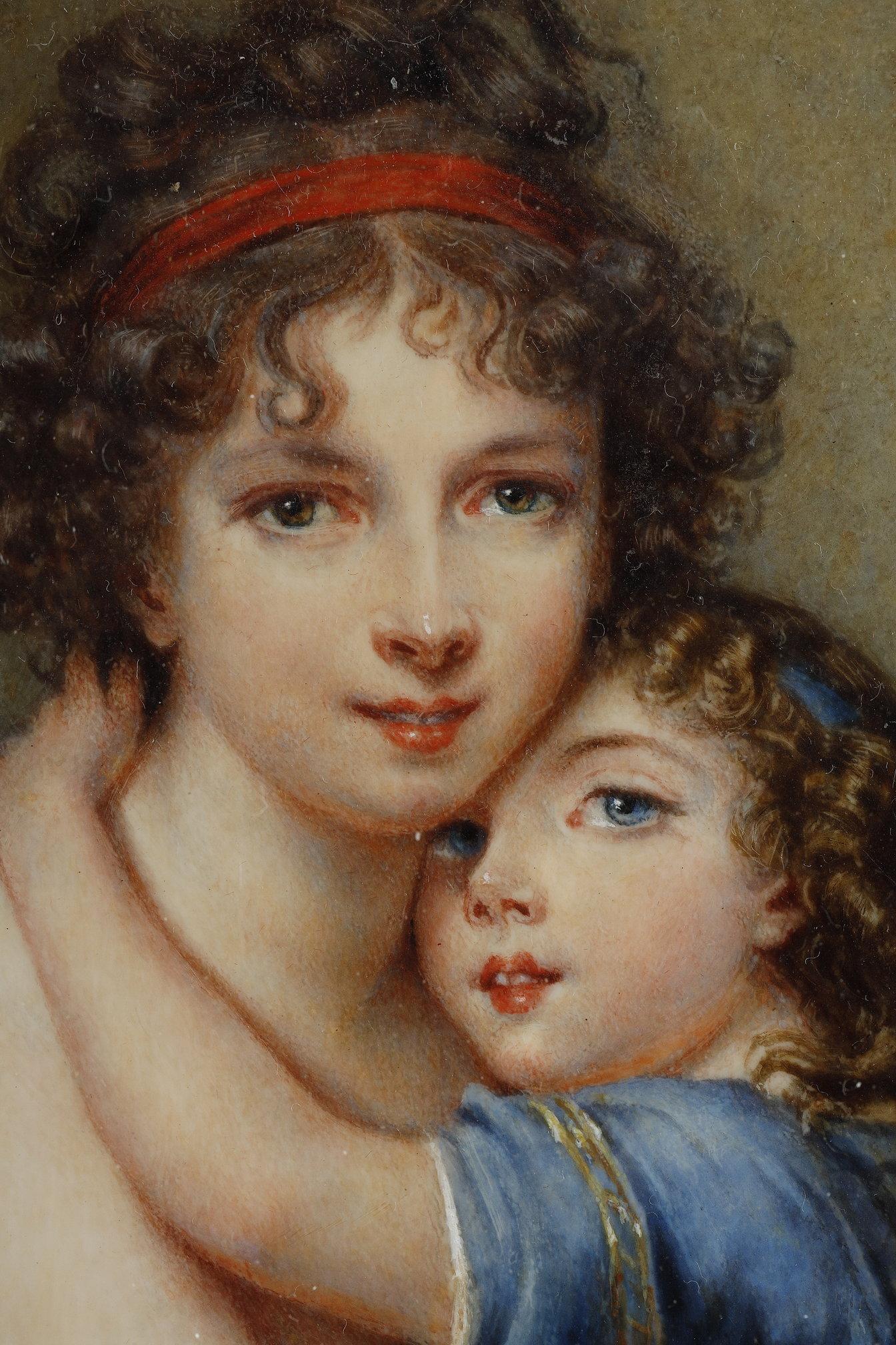 Retrato de la Sra. Vigée-Lebrun y su hija según Elisabeth Vigée-Lebrun en venta 1