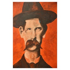 Portrait of Man Wearing Hat