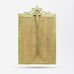 Portrait of Marie Antionette in Ormolu Frame After Le Brun