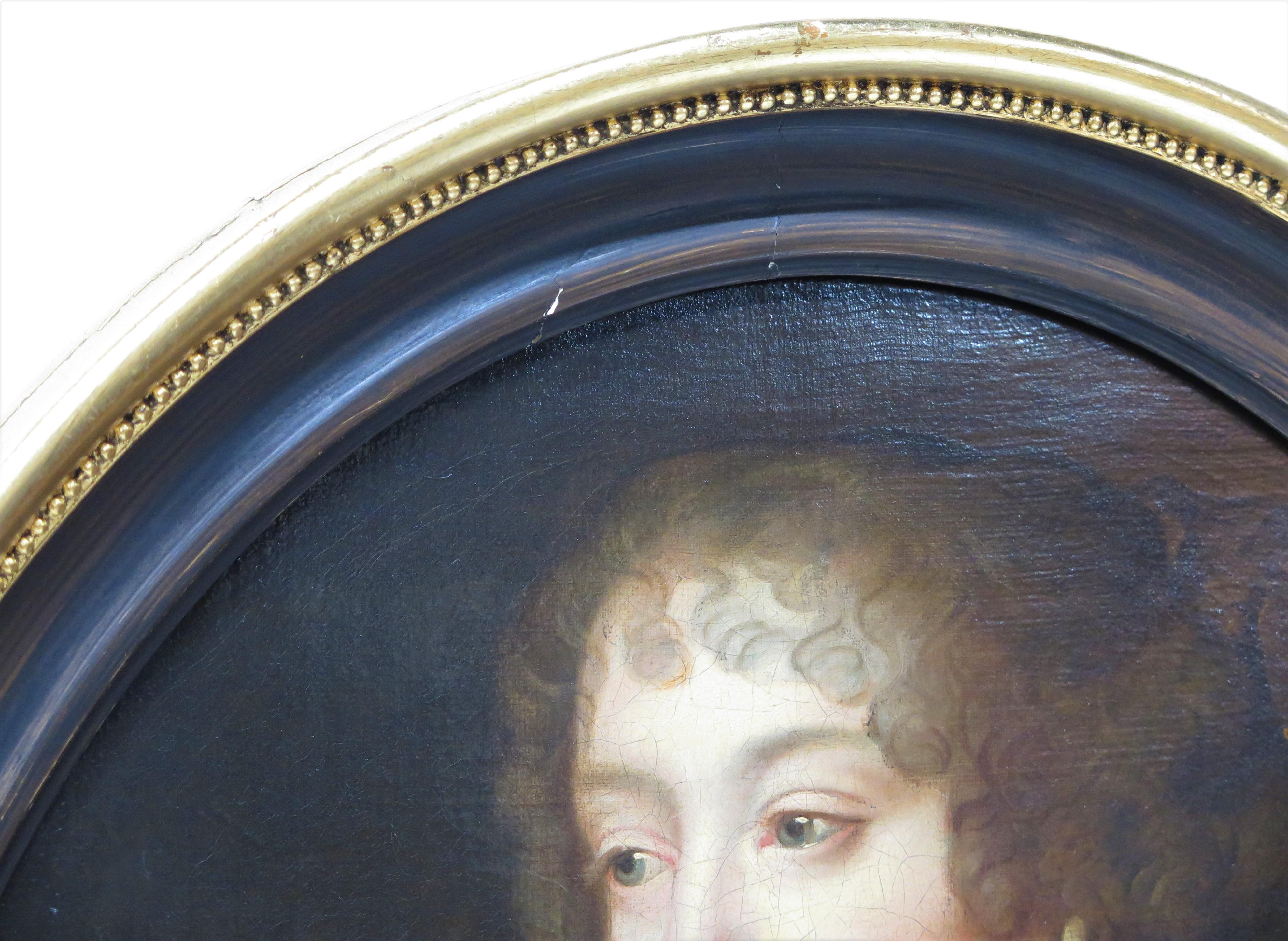 Canvas Portrait of Marie de Rabutin-Chantal after Claude Lefèbvre (France, 1633–1675)
