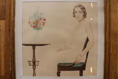 Bernard BOUTET DE MONVEL (1881 - 1949), Portrait of Miss Lise Brissaud