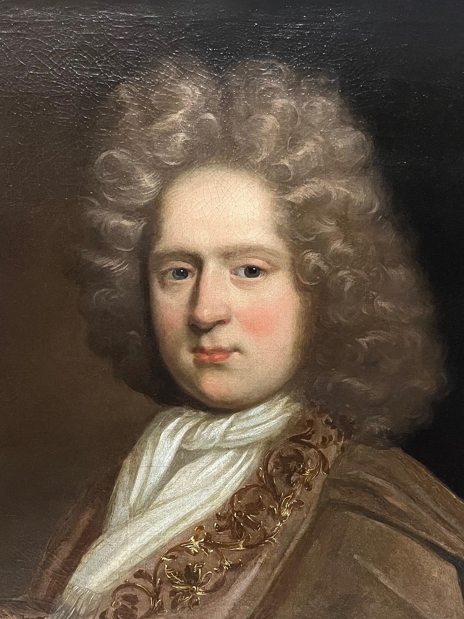 English Portrait of 'Mr. Bell' Attributed to Sir Godfrey Kneller, circa 1720 For Sale