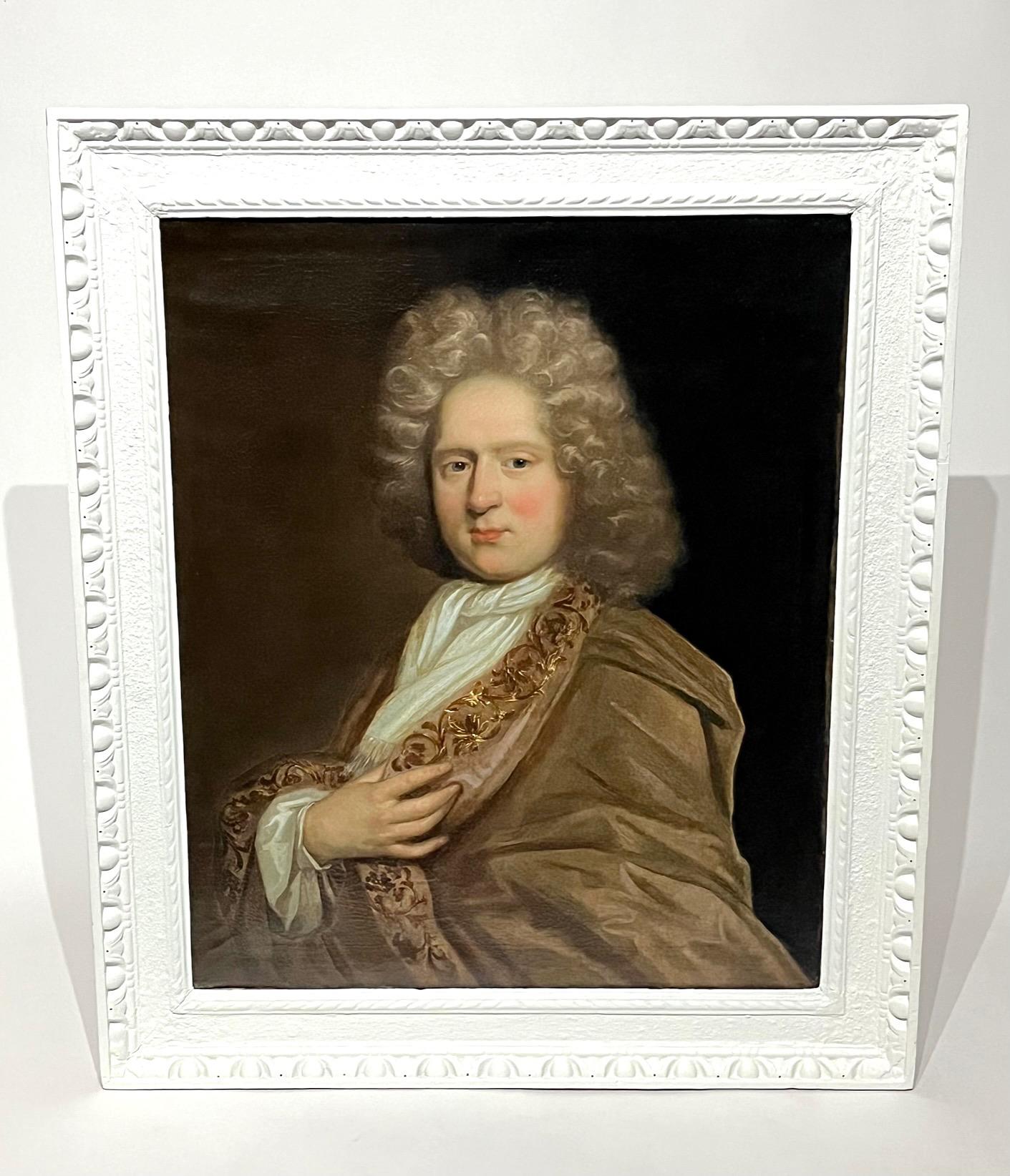 18th Century Portrait of 'Mr. Bell' Attributed to Sir Godfrey Kneller, circa 1720 For Sale