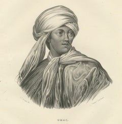 Portrait of Omai, a Polynesian Man, by Karl Joseph Brodtmann, 1835