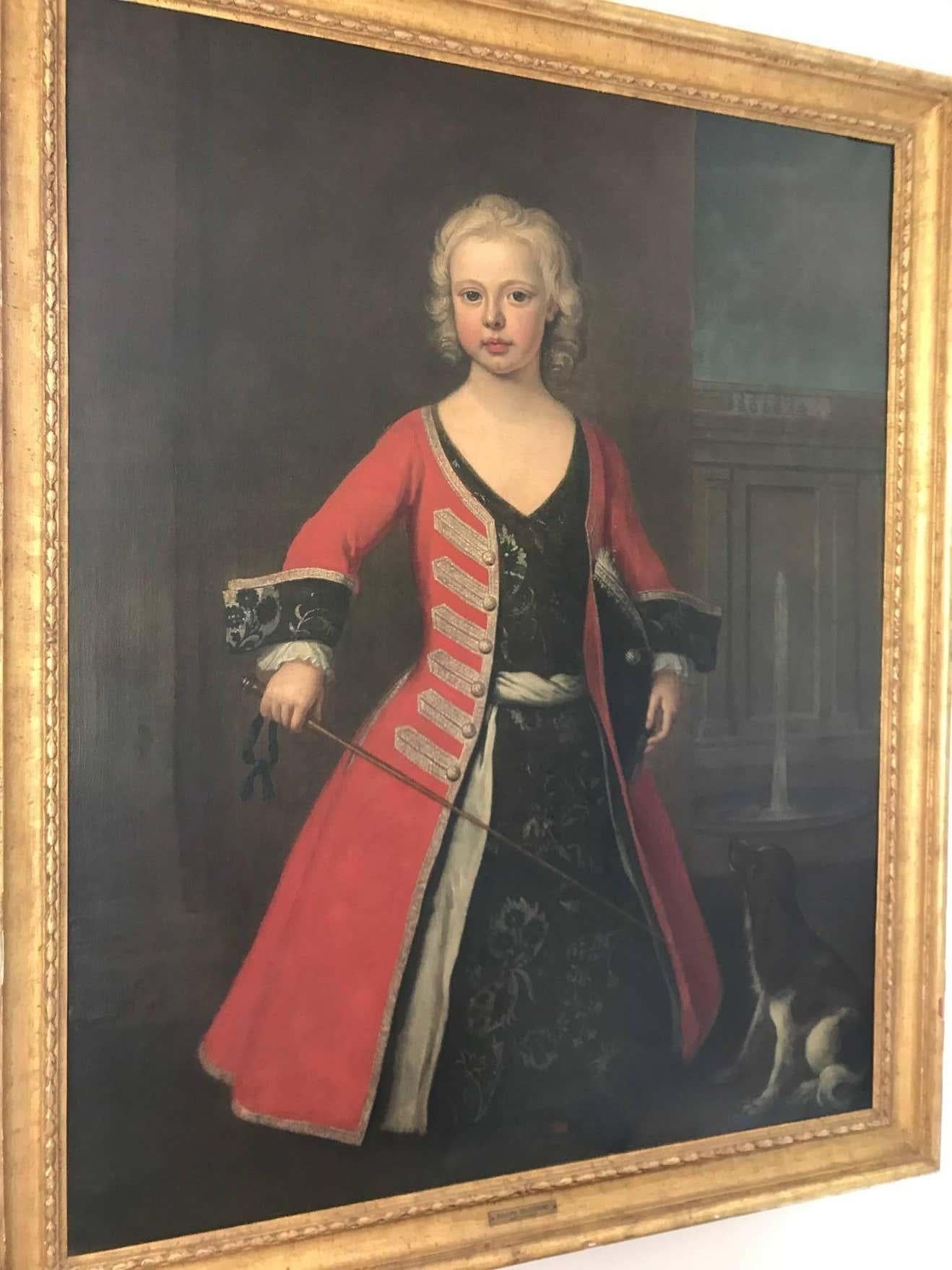 English Portrait of Prince William III the Son of King George II For Sale