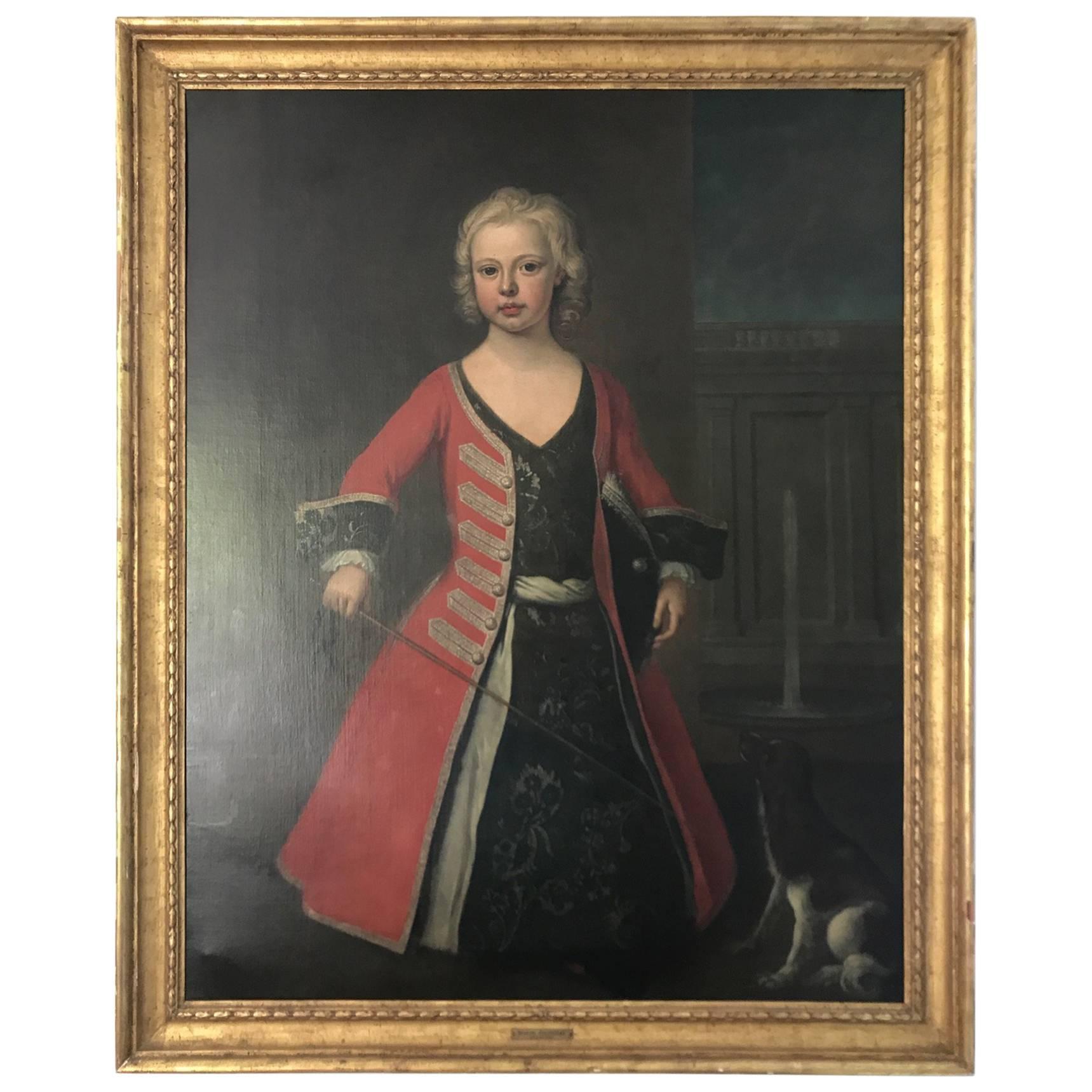 Portrait of Prince William III the Son of King George II For Sale