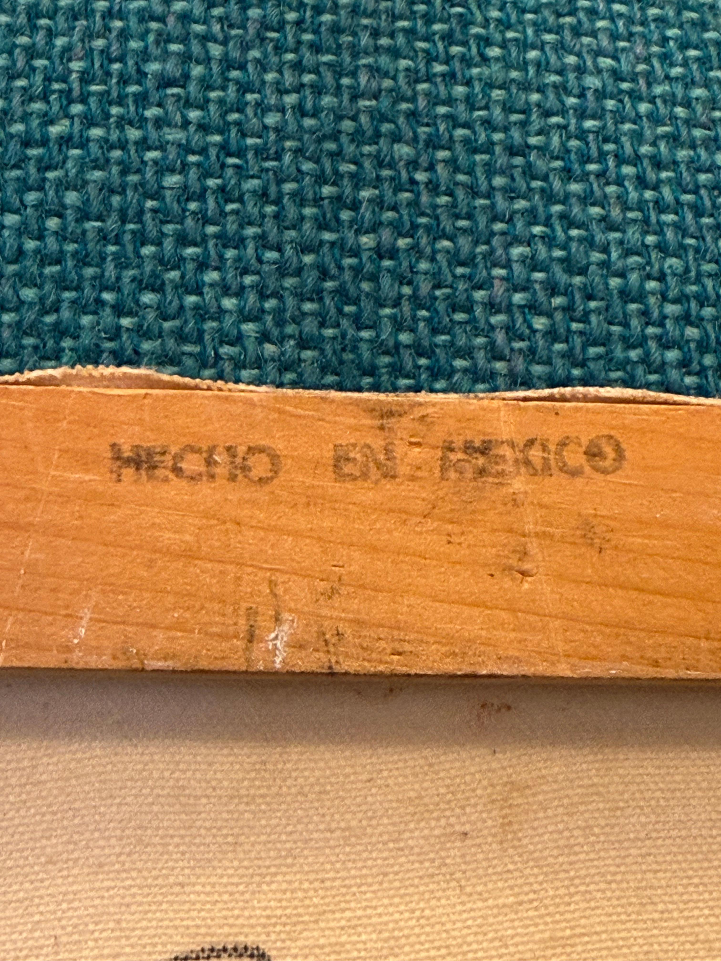 Retrato del guerrero indio Nube Roja Planes Firmado por W.Mcnall Lienzo en venta