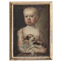 Portrait of “Robert Wilson of Transy and His Dog”, Mid 18th Century