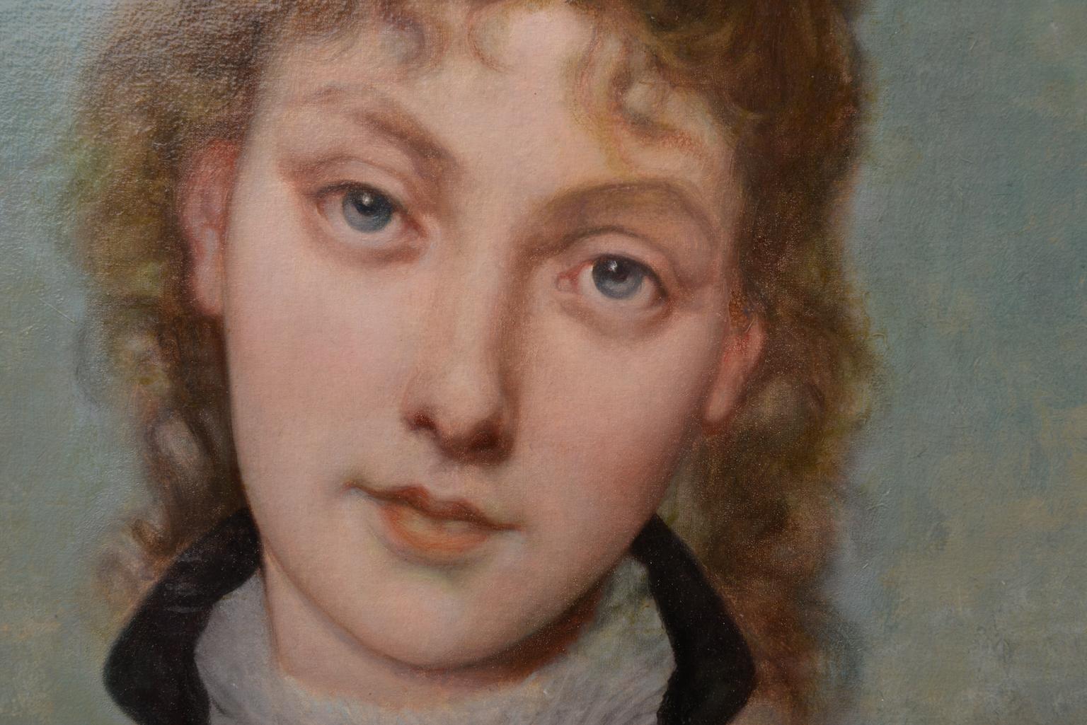 Belle Époque Portrait of Self-Conceited Young Woman