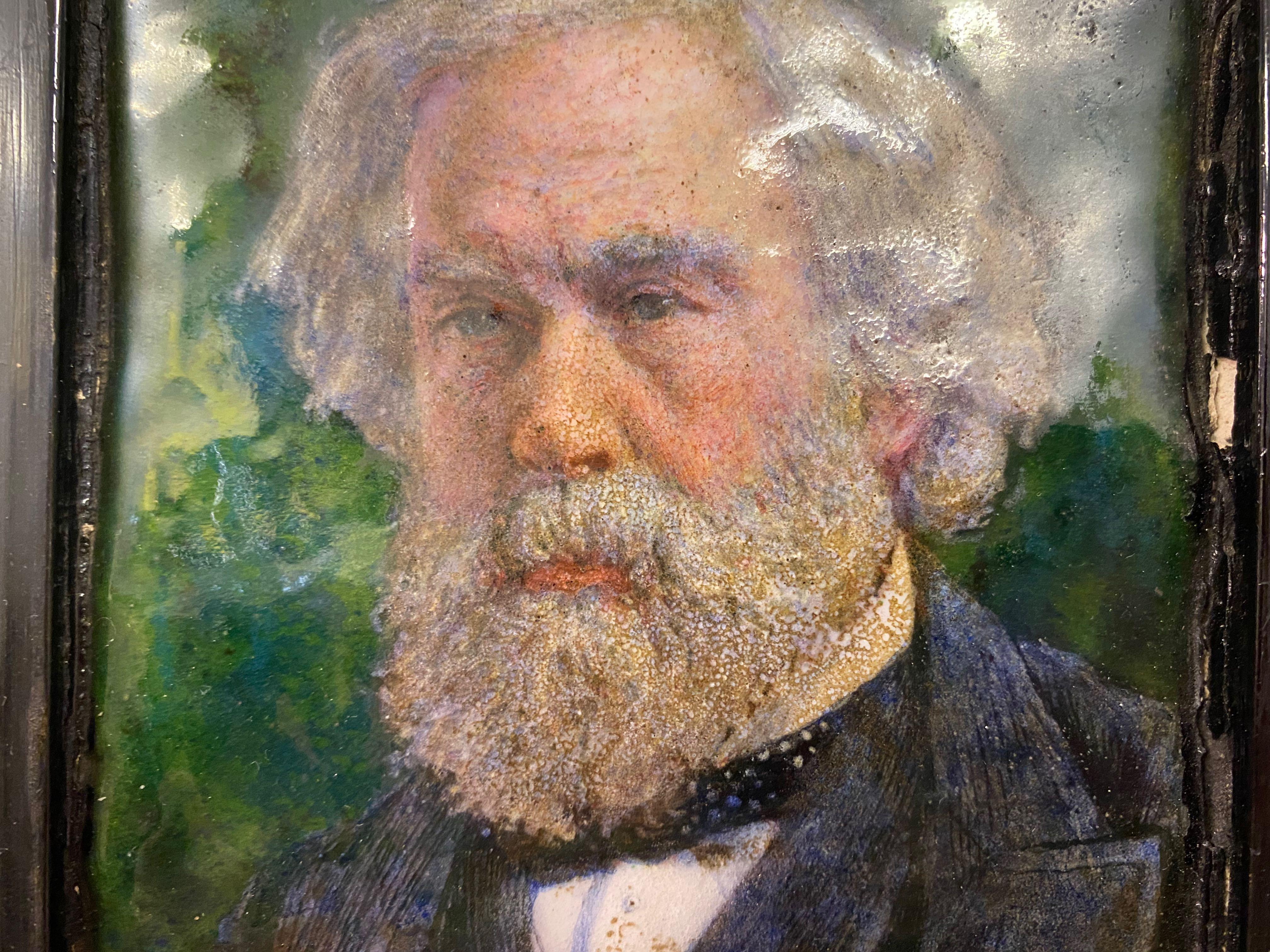 Copper Portrait of Sir Samuel Wilks by George Sephton For Sale
