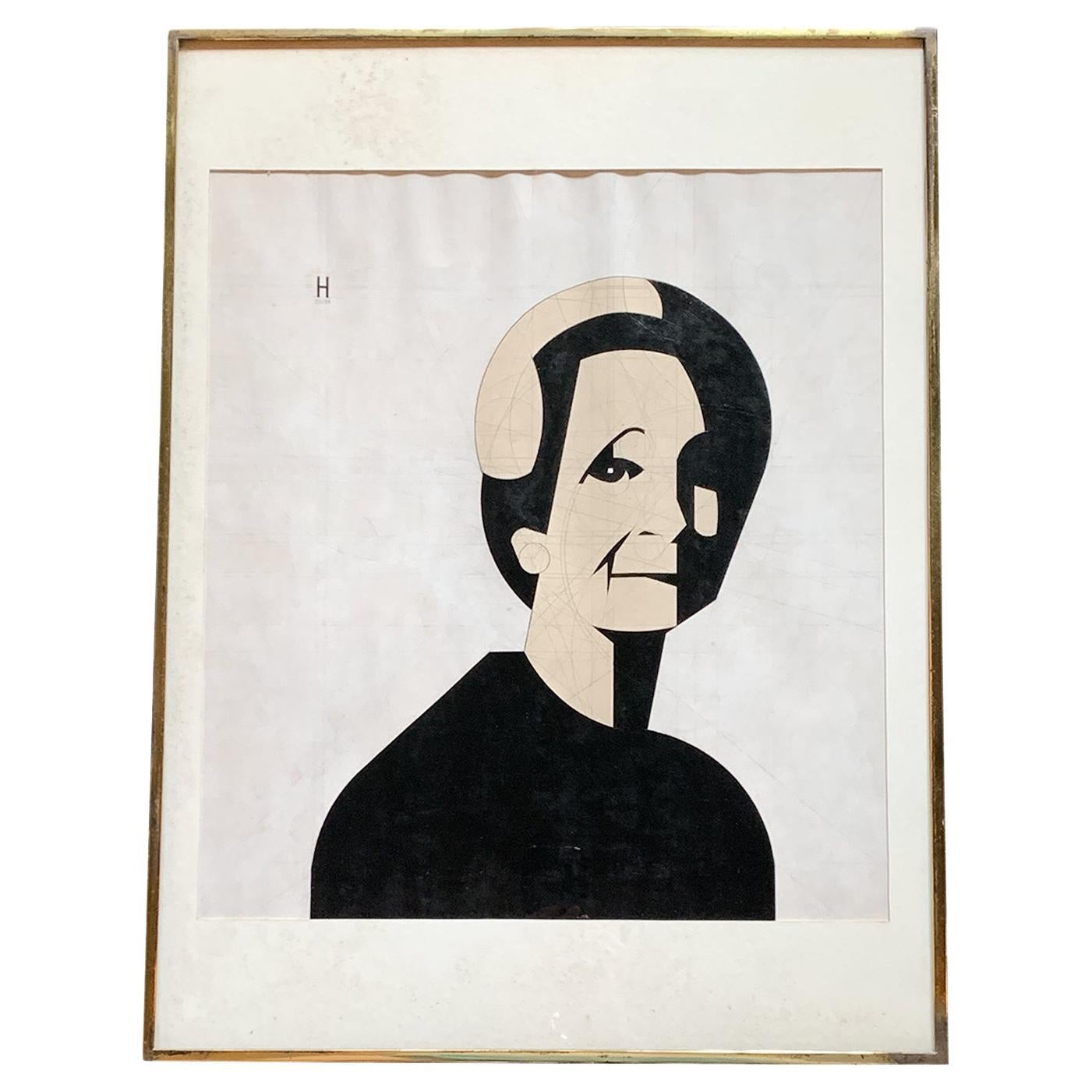 Portrait of the Artist's Mother, by Earl Hubbard For Sale