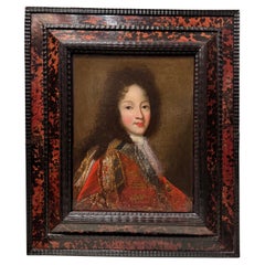 Portrait of the Duke of Burgundy? , F. de TROY ? French school, 17th century