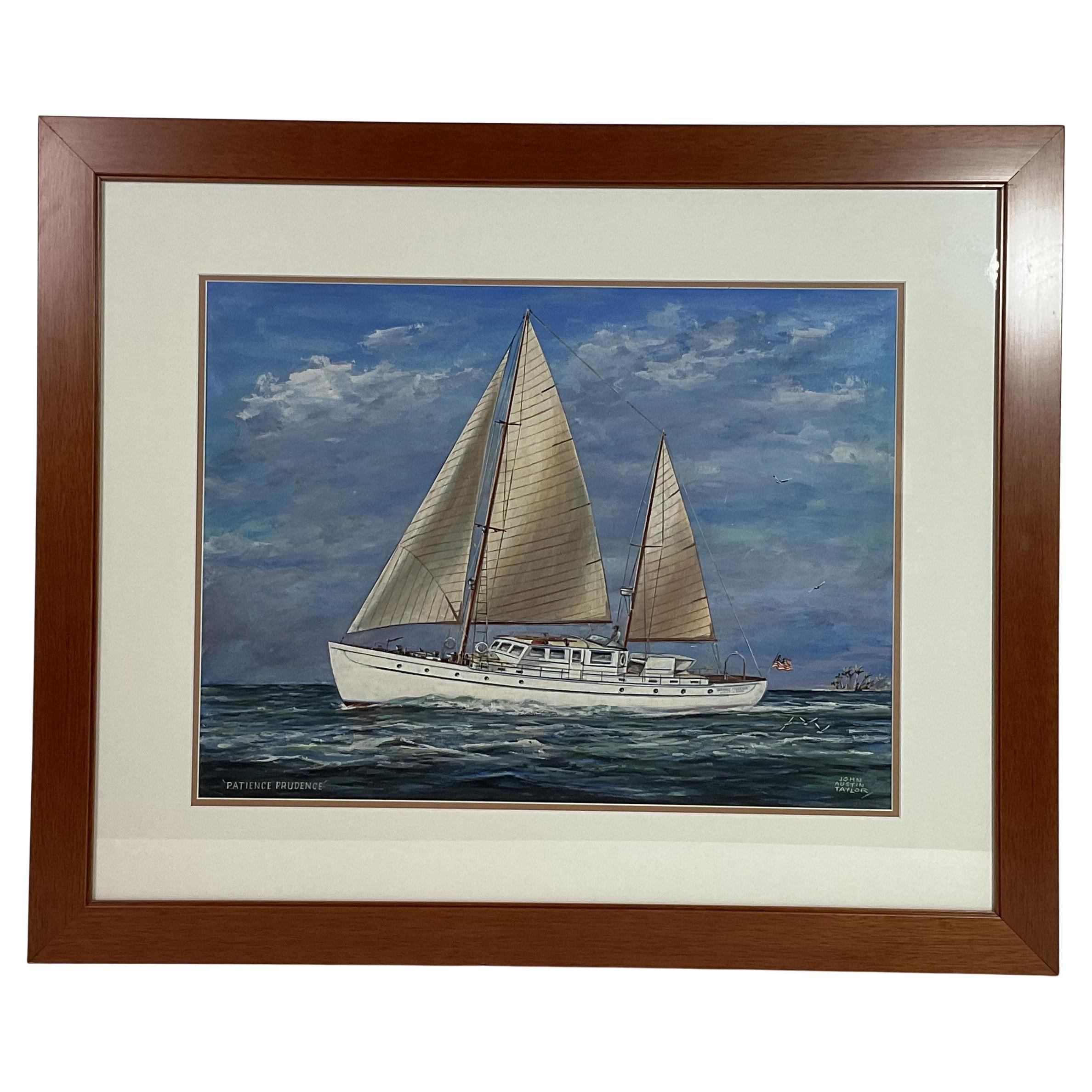 Portrait of the Yacht Patience Prudence