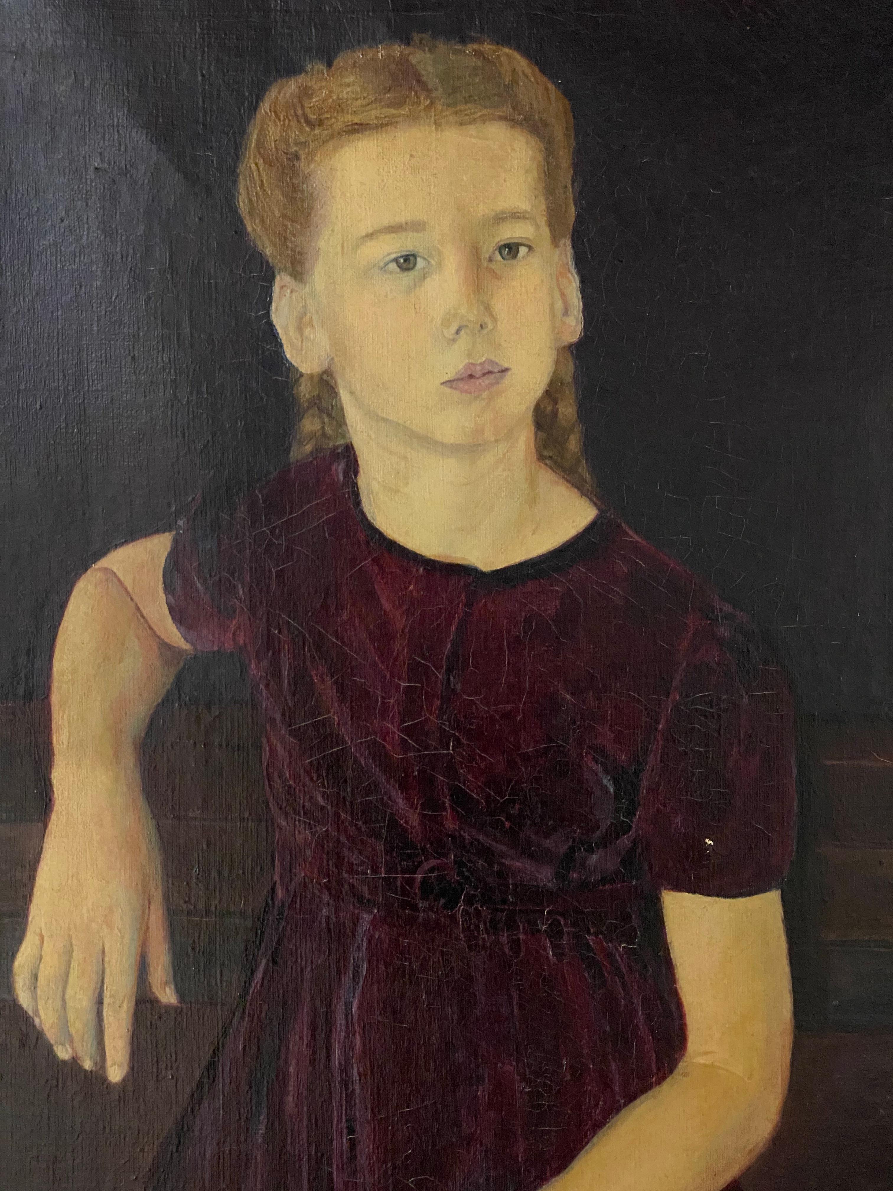 American Portrait of the Young Musician 1944 by Ashley T. Law
