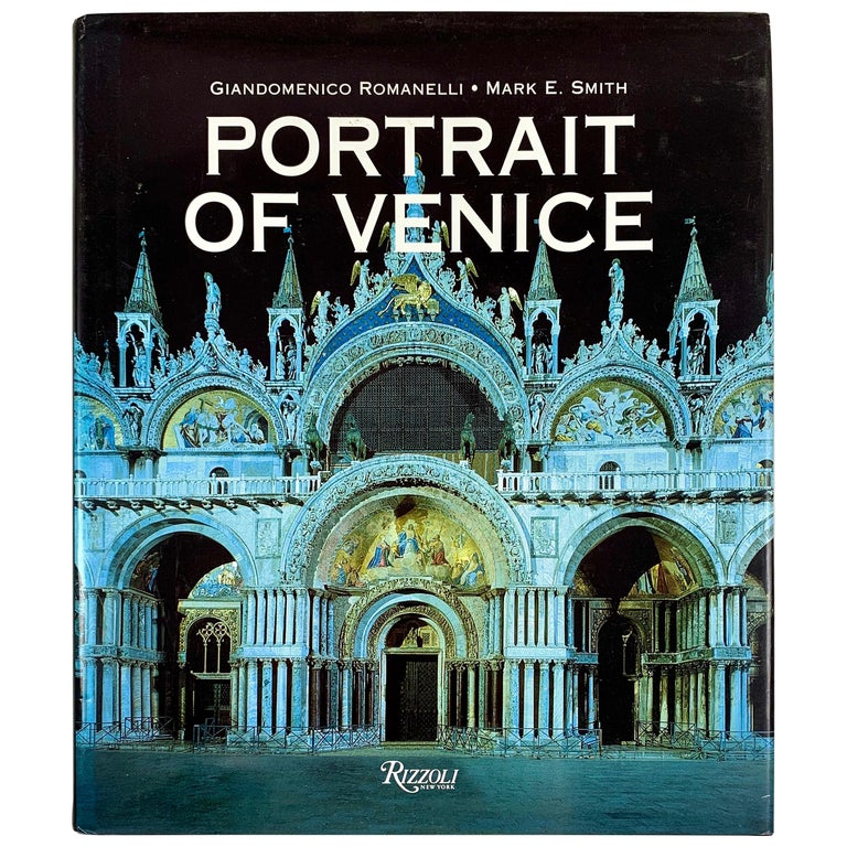 Italian Rizzoli Books Portrait of Venice, Italian Architecture and Venetian Art Book Rizzoli ...
