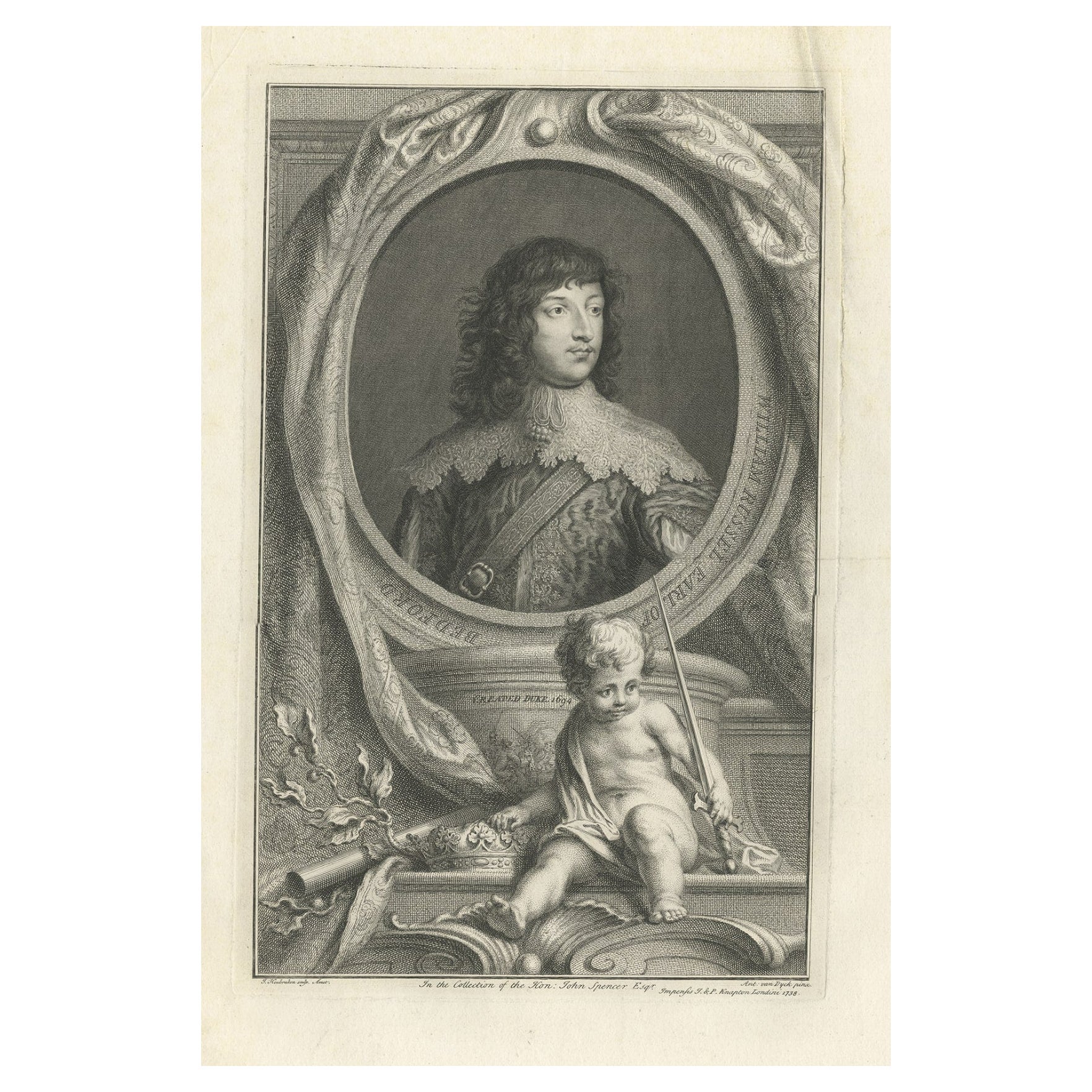 Porträt von William Russell, einem englischen Adligen und Politiker, Earl of Bedford