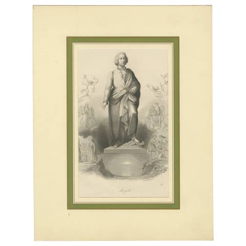 Portrait of Wolfgang Amadeus Mozart, Brain & Payne, London, c. 1830