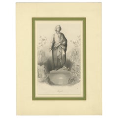 Ritratto di Wolfgang Amadeus Mozart, Brain & Payne, Londra, 1830 ca.