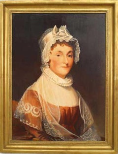 Portrait d'une femme en robe rouge, reproduction ancienne, 38 x 31 pouces, décoration murale