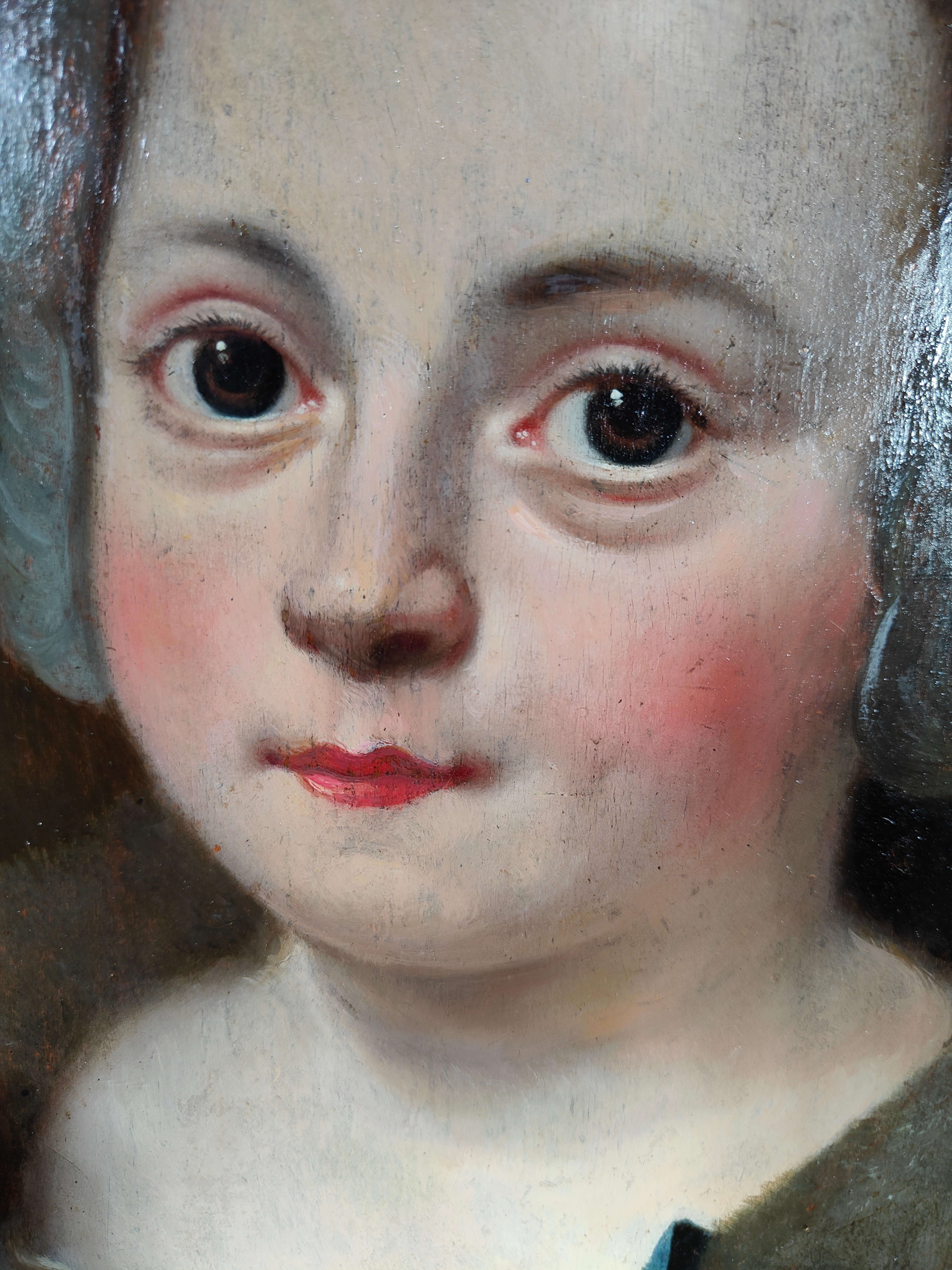 Ritratto di giovane tedesco del XVII secolo in vendita 1