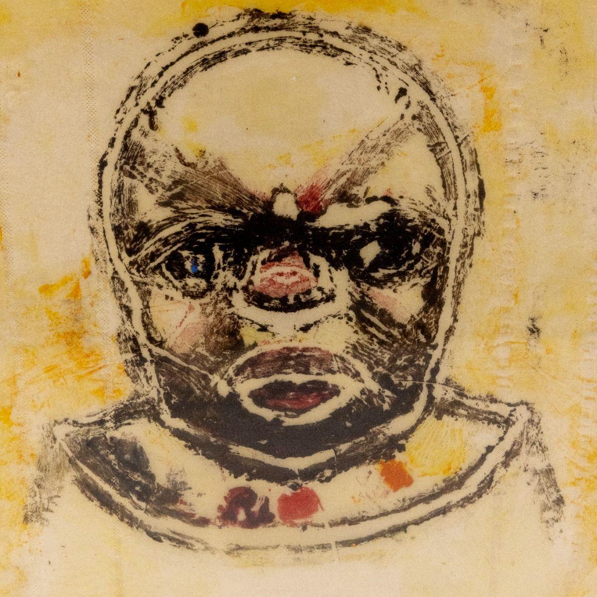 Painted Portrait Painting By Kurt Trampedach For Sale