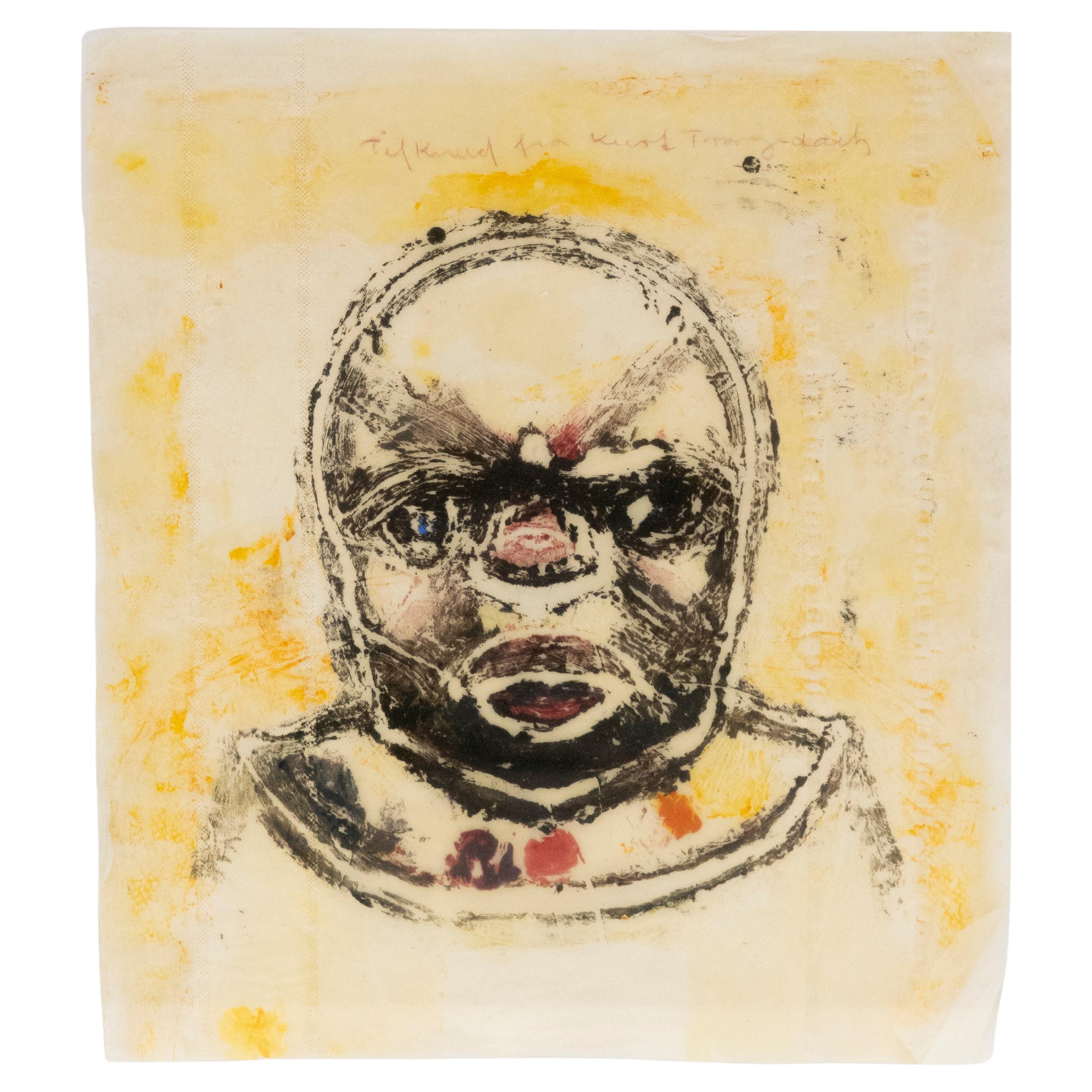 Portrait Painting By Kurt Trampedach For Sale