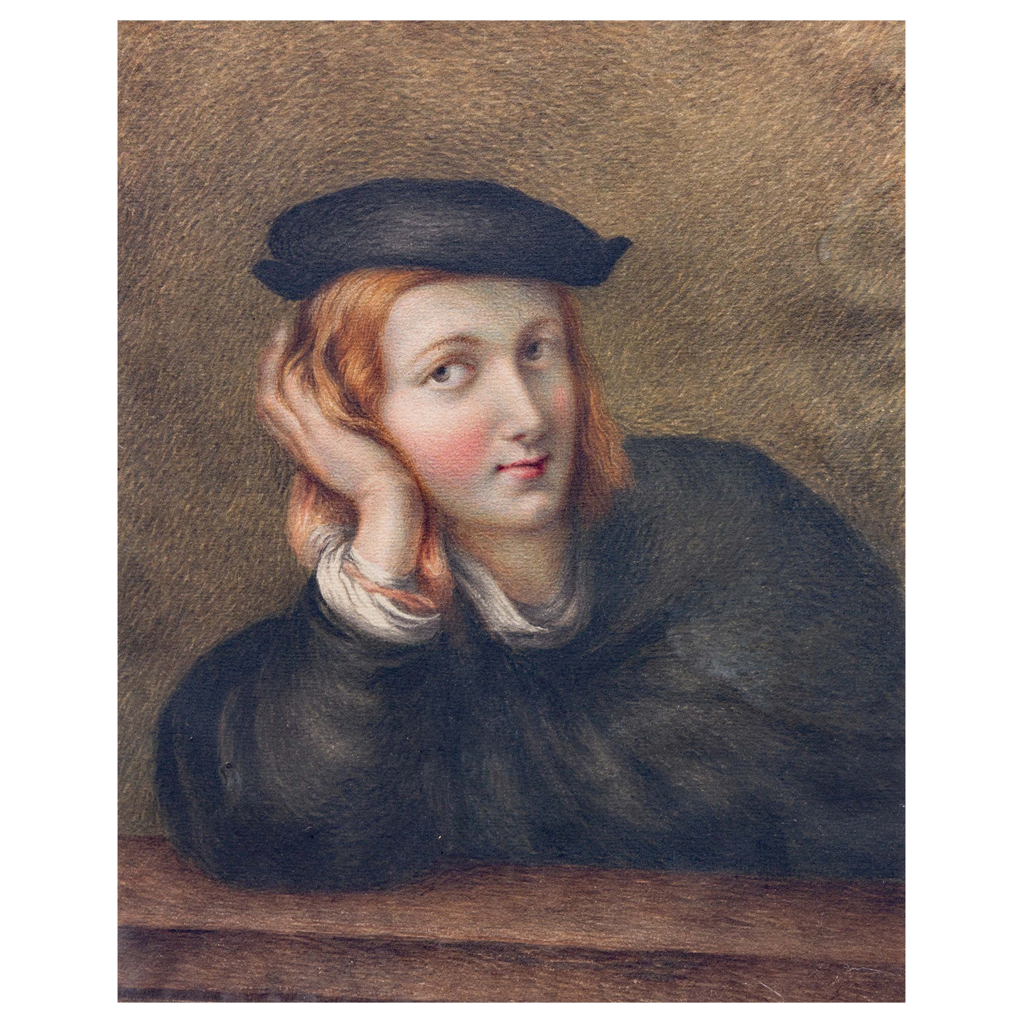 Porträtgemälde von Raphael, Italienisch, frühes 19. Jahrhundert
