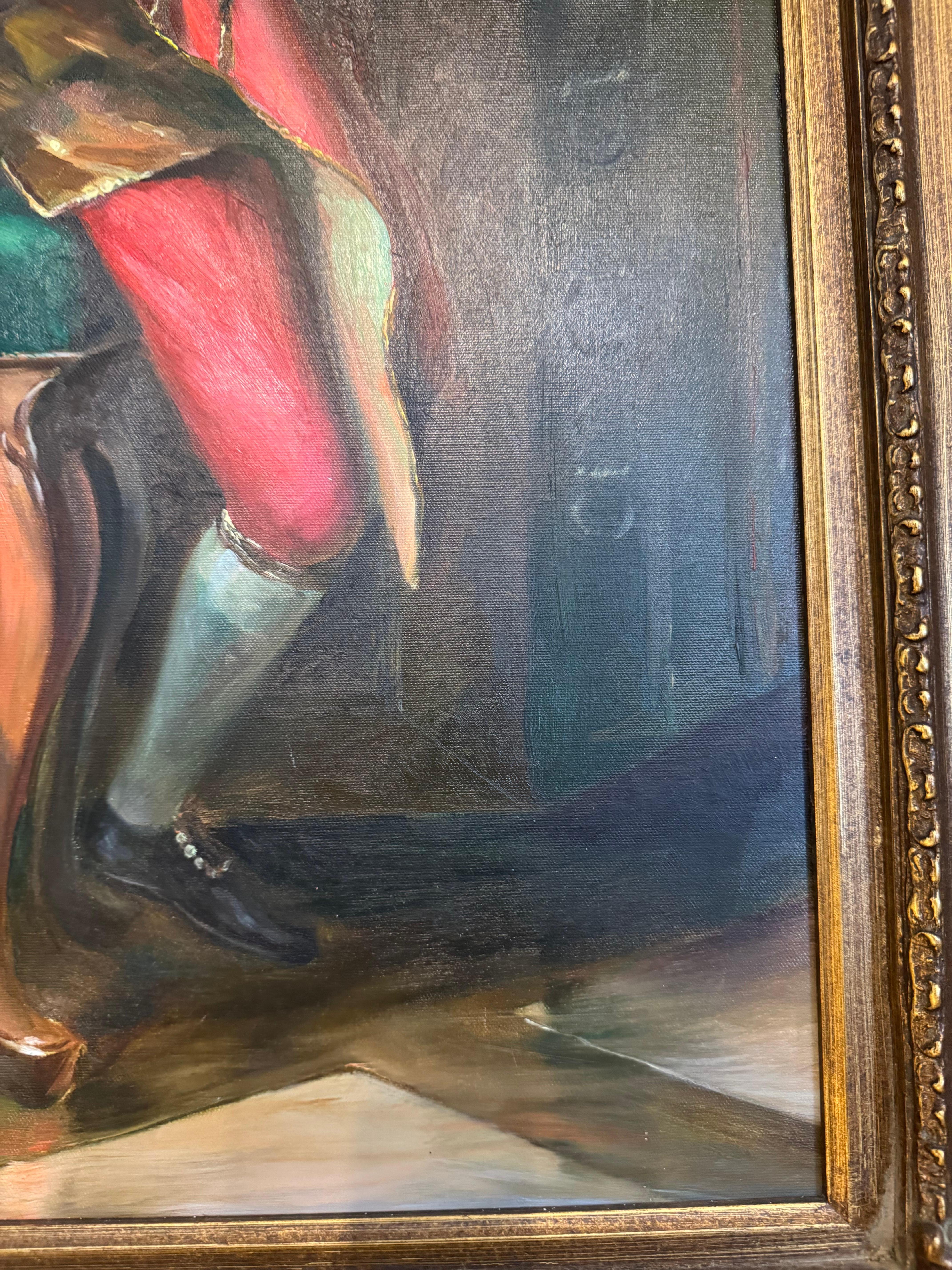Peinture de portrait de William Ier, inspirée de l'artiste Johann Heinrich Tischbein en vente 6