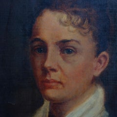 Portrait Painting, Tranceita Chamberlain, Daughter of Senator Samuel Chambelain