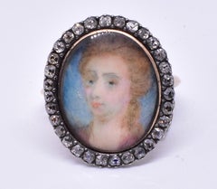 Portrait Ring of Sarah Churchill c1700