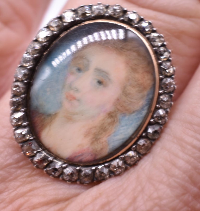Portrait Ring of Sarah Churchill c1700 For Sale at 1stDibs
